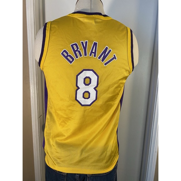 Kobe Bryant Los Angeles Lakers Jersey Champion Youth Child Medium 10-12 Vintage - Picture 2 of 9